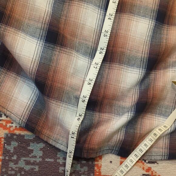 Wrangler® Men's Regular Fit Short Sleeve Western Shirt, Size XL - Picture 8 of 8